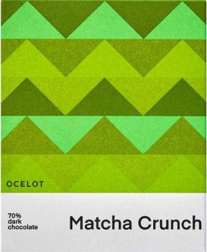 Matcha Crunch 70% Dark Chocolate bio
